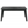 Pemberly Row 5-Piece Extension Leaf Dining Table Set in Black
