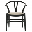 Pemberly Row 5-Piece Extension Leaf Dining Table Set in Black