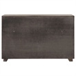Pemberly Row 6-drawer Dresser with Chrome Bar Pulls in Barley Brown