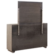 Pemberly Row 6-drawer Dresser and Framed Mirror Set in Barley Brown