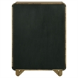 Pemberly Row Solid Rubberwood 5-drawer Chest of Drawers in Nutmeg