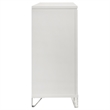 Pemberly Row 9-drawer Dresser Cabinet with Acrylic Legs in White
