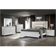 Pemberly Row 9-drawer Dresser and Touch LED Mirror Set in White