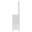 Pemberly Row 9-drawer Dresser and Touch LED Mirror Set in White