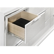Pemberly Row 9-drawer Dresser and Touch LED Mirror Set in White