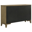 Pemberly Row 8-drawer Solid Pine Dresser Cabinet in Natural Pine
