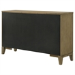 Pemberly Row 8-drawer Solid Pine Dresser Cabinet in Natural Pine