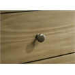 Pemberly Row 8-drawer Dresser and Round Mirror Set in Natural Pine