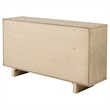 Pemberly Row 9-drawer Oak Veneer Dresser Cabinet in Beige Oak