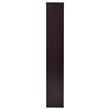 Pemberly Row 71-inch 6-shelf Geometric Wood Bookshelf in Cappuccino