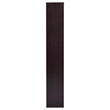 Pemberly Row 71-inch 6-shelf Geometric Wood Bookshelf in Cappuccino