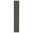 Pemberly Row 71-inch 6-shelf Geometric Wood Bookshelf in Weathered Gray