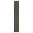 Pemberly Row 71-inch 6-shelf Geometric Wood Bookshelf in Weathered Gray