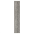 Pemberly Row 71-inch 6-shelf Geometric Wood Bookshelf in Gray Driftwood