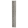 Pemberly Row 71-inch 6-shelf Geometric Wood Bookshelf in Gray Driftwood