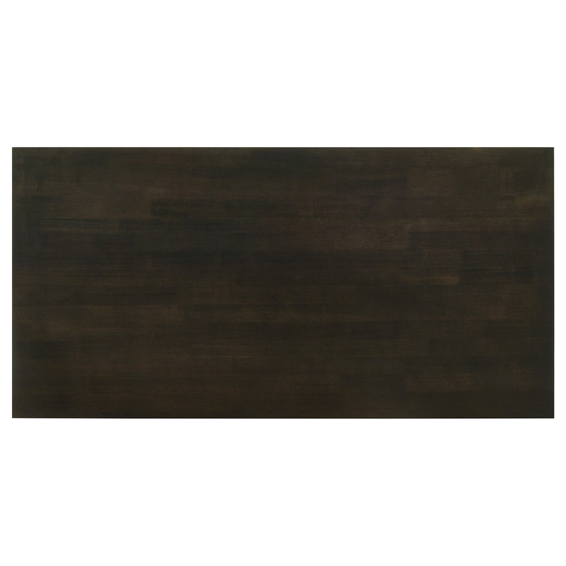 Pemberly Row 3-piece Rectangular Coffee Table Set in Deep Merlot
