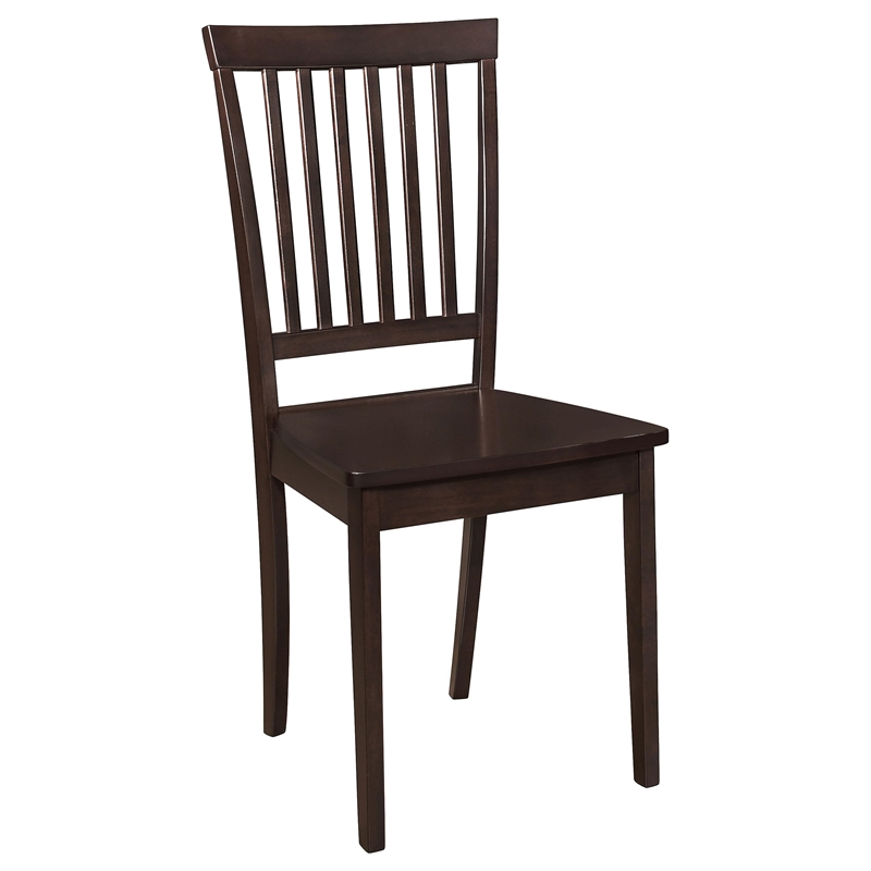Pemberly Row 5-piece Rectangular Dining Table Set in Cappuccino