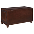 Pemberly Row Cedar Chest with Child Safety Hinge in Dark Tobacco