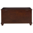 Pemberly Row Cedar Chest with Child Safety Hinge in Dark Tobacco