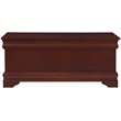 Pemberly Row Cedar Chest with Child Safety Hinge in Warm Brown