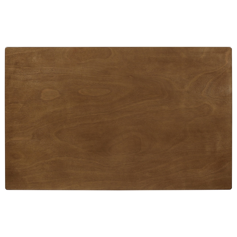 Pemberly Row 5-piece Rectangular Dining Table Set in Chestnut