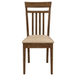 Pemberly Row 5-piece Rectangular Dining Table Set in Chestnut