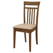 Pemberly Row 5-piece Rectangular Dining Table Set in Chestnut