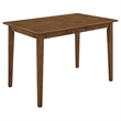 Pemberly Row 5-piece Rectangular Dining Table Set in Chestnut