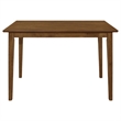 Pemberly Row 5-piece Rectangular Dining Table Set in Chestnut