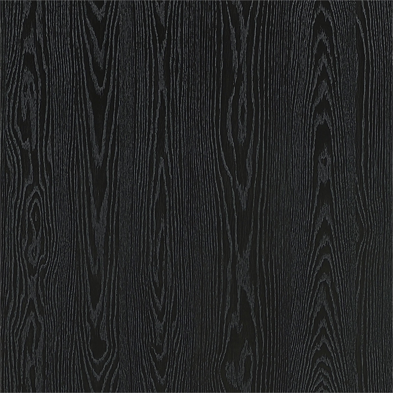 Pemberly Row 3-piece Engineered Wood Coffee Table Set in Black Oak