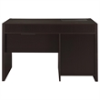 Pemberly Row 47-inch 2-drawer Office Desk with Cabinet in Cappuccino
