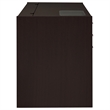 Pemberly Row 47-inch 2-drawer Office Desk with Cabinet in Cappuccino