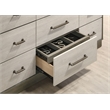 Pemberly Row 9-Drawer Dresser with Hidden Jewelry Drawer in Grey Oak