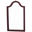 Pemberly Row Wood Adjustable Full Length Cheval Mirror in Merlot