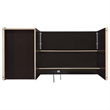 Pemberly Row 60-inch 3-drawer Office Computer Desk in Cappuccino