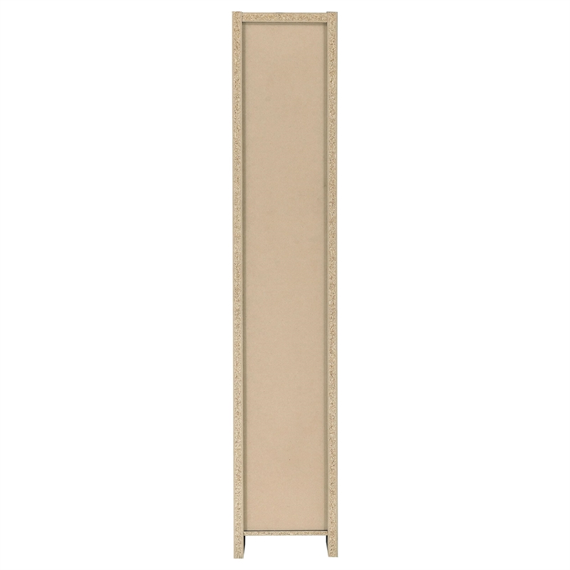 Pemberly Row 71-inch 8-shelf Engineered Wood Bookcase in Cappuccino