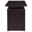 Pemberly Row 55-inch 2-drawer Wood Office Computer Desk in Cappuccino