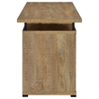 Pemberly Row 55-inch 2-drawer Engineered Wood Office Computer Desk in Mango