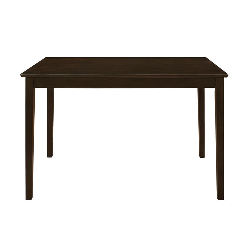 Pemberly Row 5-piece Rectangular Dining Table Set in Cappuccino