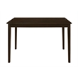 Pemberly Row 5-piece Rectangular Dining Table Set in Cappuccino