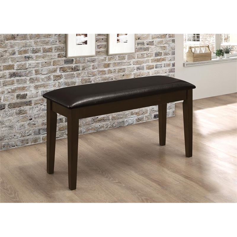 Pemberly Row 5-piece Rectangular Dining Table Set in Cappuccino