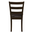 Pemberly Row 5-piece Rectangular Dining Table Set in Cappuccino