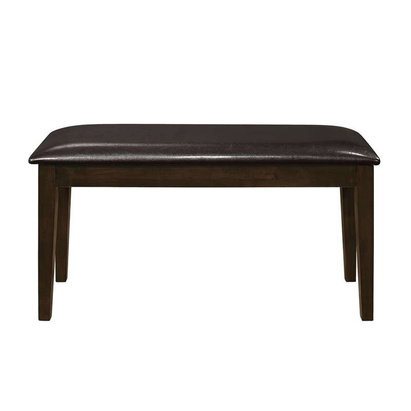 Pemberly Row 5-piece Rectangular Dining Table Set in Cappuccino
