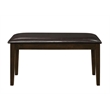Pemberly Row 5-piece Rectangular Dining Table Set in Cappuccino