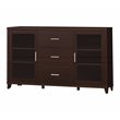 Pemberly Row 4-piece 60-inch TV Entertainment Center in Cappuccino