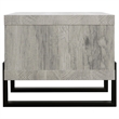 Pemberly Row Rectangular Engineered Wood Coffee Table in Gray Driftwood