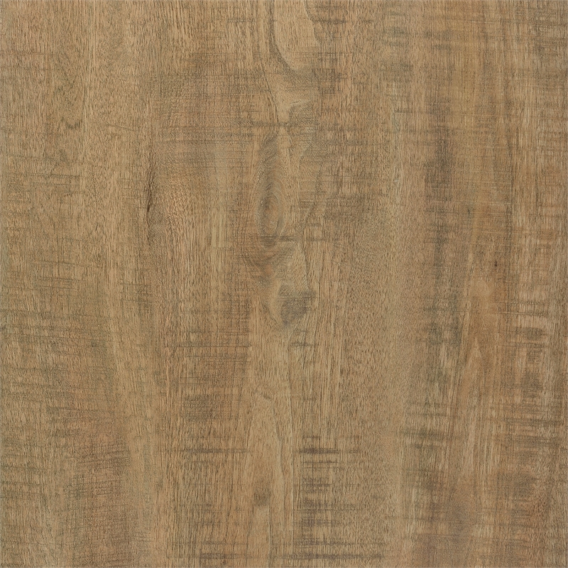 Pemberly Row Engineered Wood Cocktail Coffee Table with Shelf in Mango
