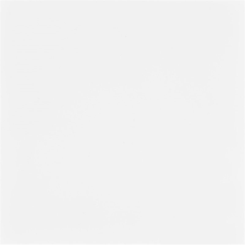 Pemberly Row Rectangular C-Shaped Sofa Side Table in White High Gloss