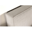 Pemberly Row Upholstered Queen or Full Panel Headboard in Sand