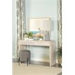 Pemberly Row 2-Drawer Wood Entryway Console Table in White Washed